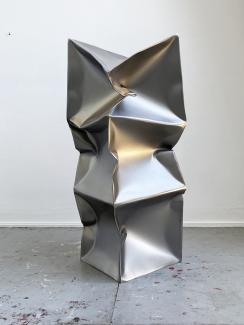 Ewerdt Hilgemann 'Triple', Stainless Steel, 180x60x60cm, 2008