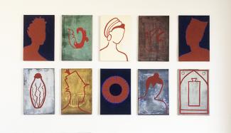 Liv Mette Larsen 'Verschiedene Muster und Portraits' 1998-1999