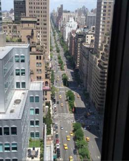 Park Ave from above